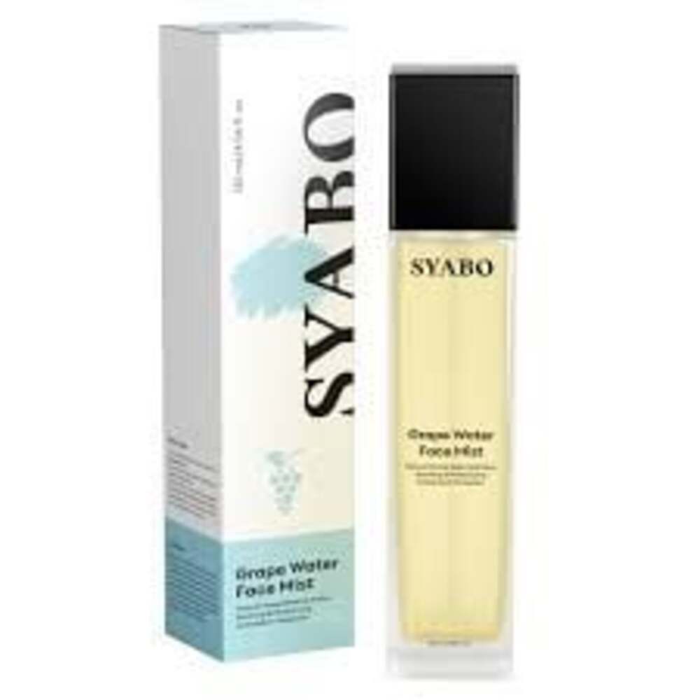 SYABO Grape Water Face Mist, Soothing Moisturizing Facial Spray with Natural Gra